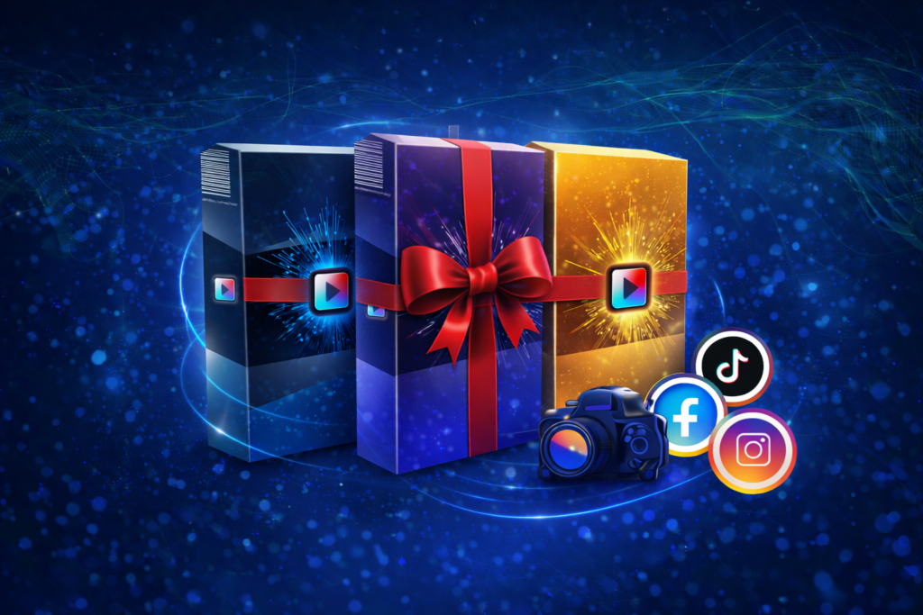 AiVideoStitcherFx bundle package showing multiple AI video creation tools and marketing software included in the mega bundle